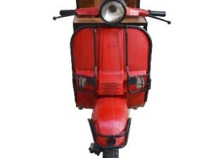 MUEBLE-BAR MODELO MOTO SCOOTER ROJA. COD: 280
