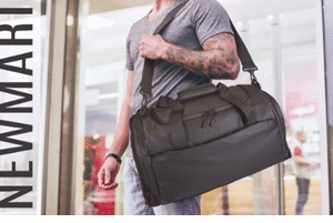 BOLSA DE DEPORTE PIERRE DELONE “NEWMART” CON BOLSILLO CON VENTILACIÓN PARA ZAPATOS